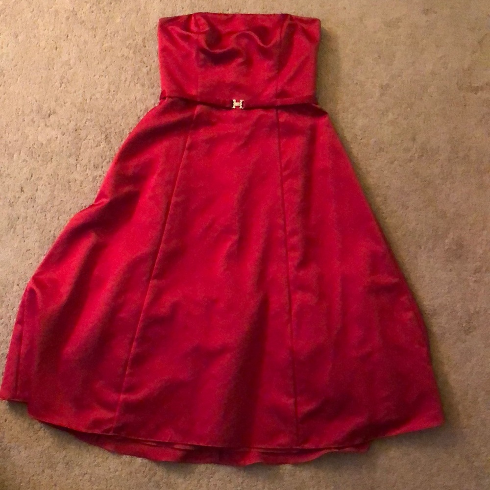 Michaelangelo bridesmaid dress.